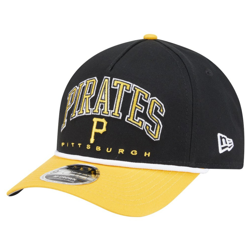 Pittsburgh Pirates New Era Arch 9FORTY A-Frame M-Crown Adjustable Hat - MLB