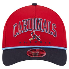 St. Louis Cardinals New Era Arch 9FORTY A-Frame M-Crown Adjustable Hat - MLB