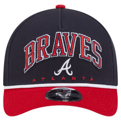 Atlanta Braves New Era Arch 9FORTY A-Frame M-Crown Adjustable Hat - MLB