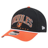 Baltimore Orioles New Era Arch 9FORTY A-Frame M-Crown Adjustable Hat - MLB