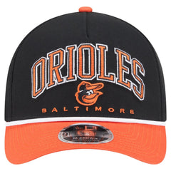 Baltimore Orioles New Era Arch 9FORTY A-Frame M-Crown Adjustable Hat - MLB