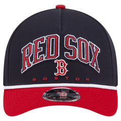 Boston Red Sox New Era Arch 9FORTY A-Frame M-Crown Adjustable Hat - MLB