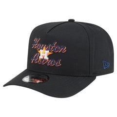 Houston Astros New Era Chainstitch 9FIFTY A-Frame Snapback Hat - MLB