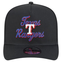 Texas Rangers New Era Chainstitch 9FIFTY A-Frame Snapback Hat - MLB