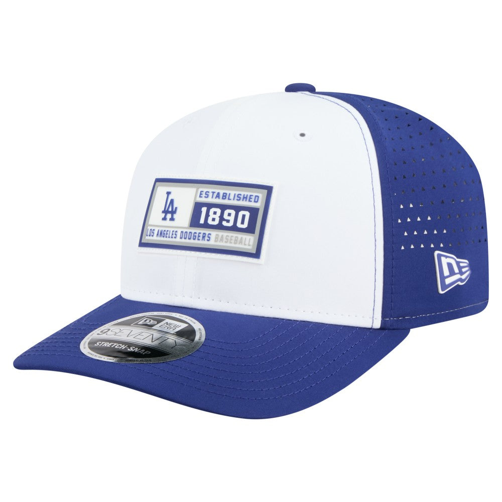 Los Angeles Dodgers New Era Established Patch 9SEVENTY Adjustable Hat - MLB
