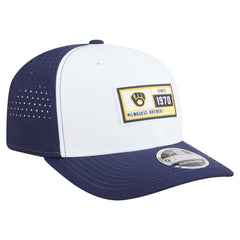 Milwaukee Brewers New Era Established Patch 9SEVENTY Adjustable Hat - MLB