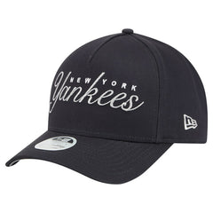 New York Yankees New Era Women's Metallic A-Frame 9FORTY Adjustable Hat - MLB