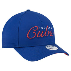 Chicago Cubs New Era Women's Metallic A-Frame 9FORTY Adjustable Hat - MLB