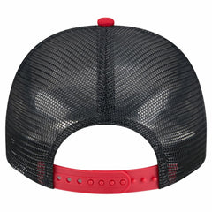 Boston Red Sox New Era Banner A-Frame 9FIFTY Trucker Snapback Hat - MLB