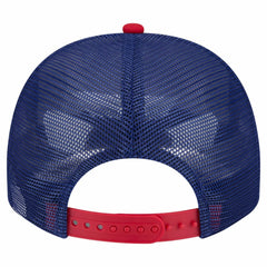 Texas Rangers New Era Banner A-Frame 9FIFTY Trucker Snapback Hat - MLB