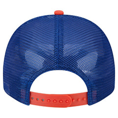 New York Mets New Era Banner A-Frame 9FIFTY Trucker Snapback Hat - MLB