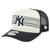New York Yankees New Era Banner A-Frame 9FIFTY Trucker Snapback Hat - MLB