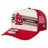 St. Louis Cardinals New Era Banner A-Frame 9FIFTY Trucker Snapback Hat - MLB