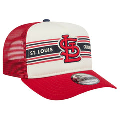 St. Louis Cardinals New Era Banner A-Frame 9FIFTY Trucker Snapback Hat - MLB