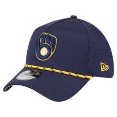 Milwaukee Brewers New Era 39THIRTY A-Frame Perforated Flex Hat - MLB