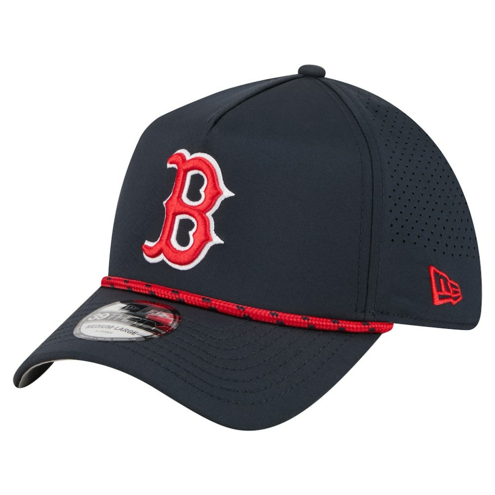 Boston Red Sox New Era 39THIRTY A-Frame Perforated Flex Hat - MLB