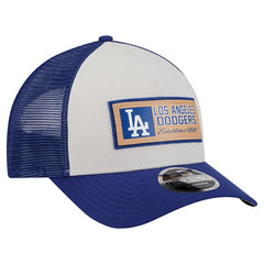 Los Angeles Dodgers New Era Text A-Frame Trucker 9FORTY Hat - MLB