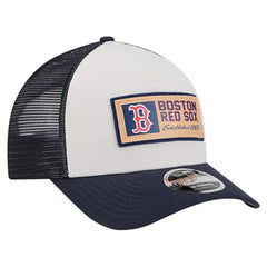 Boston Red Sox New Era Text A-Frame Trucker 9FORTY Hat - MLB