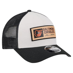 Baltimore Orioles New Era Text A-Frame Trucker 9FORTY Hat - MLB