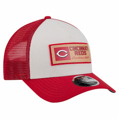 Cincinnati Reds New Era Text A-Frame Trucker 9FORTY Hat - MLB