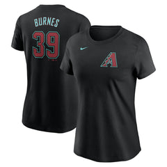 Corbin Burnes Arizona Diamondbacks Nike Women's Fuse Name & Number T-Shirt - MLB