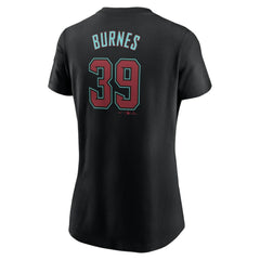 Corbin Burnes Arizona Diamondbacks Nike Women's Fuse Name & Number T-Shirt - MLB
