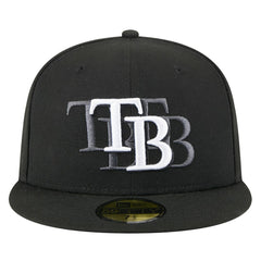 Tampa Bay Rays New Era Tri-Hit 59FIFTY Fitted Hat - MLB