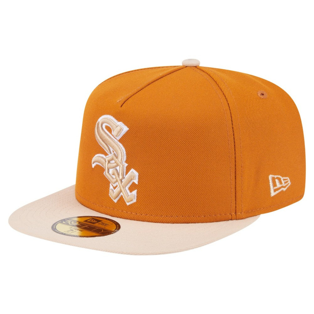 Chicago White Sox New Era Two-Tone Color Pack A-Frame 59FIFTY Fitted Hat - MLB