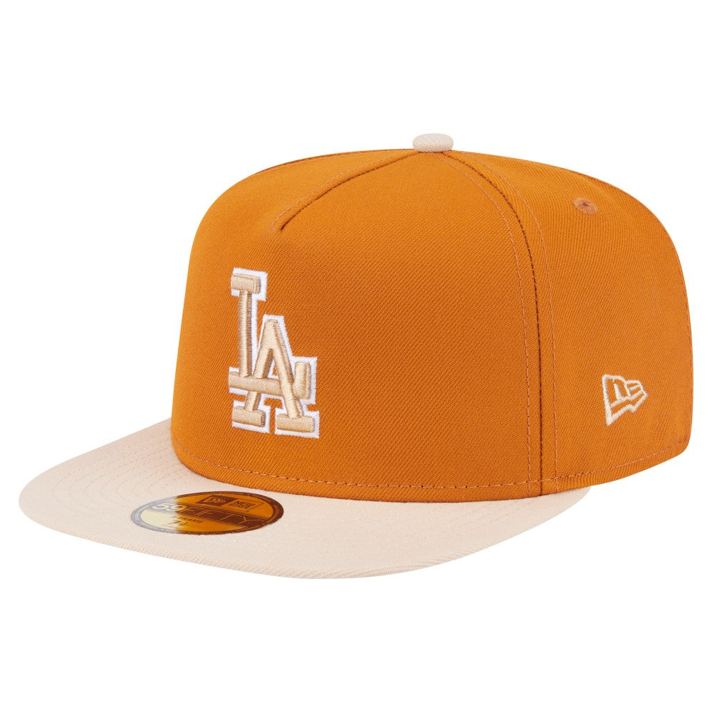 Los Angeles Dodgers New Era Two-Tone Color Pack A-Frame 59FIFTY Fitted Hat - MLB
