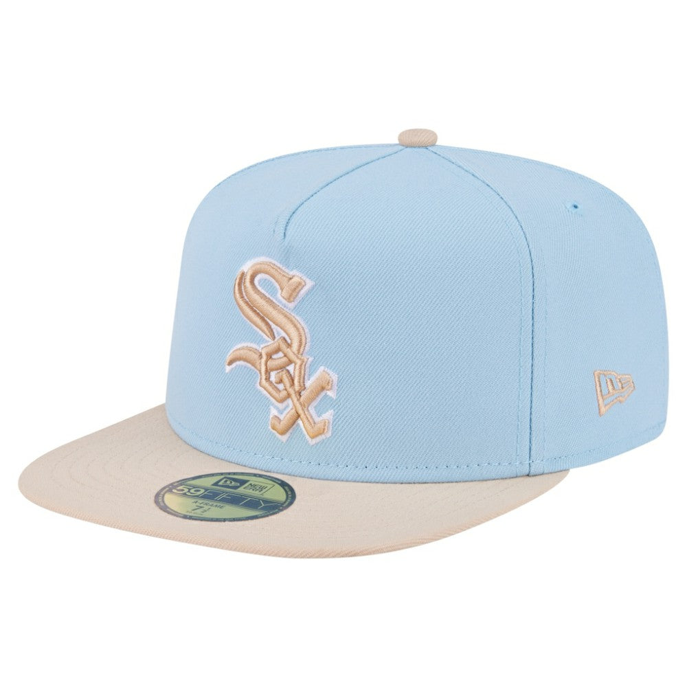 Chicago White Sox New Era Two-Tone Color Pack A-Frame 59FIFTY Fitted Hat - MLB