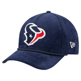 Houston Texans New Era Cord Corduroy 9FORTY A-Frame Adjustable Hat Navy | NFL