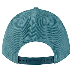 Philadelphia Eagles New Era Cord Corduroy 9FORTY A-Frame Adjustable Hat Midnight Green | NFL