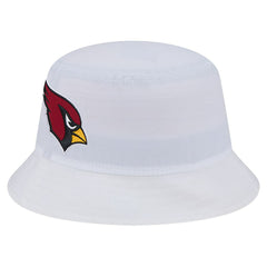 Arizona Cardinals New Era Helmet Bucket Hat White | NFL