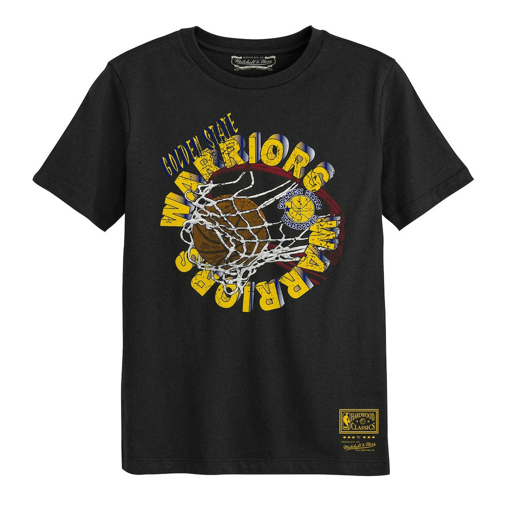 Golden State Warriors Preschool In The Net T-Shirt Black - NBA