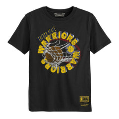 Golden State Warriors Preschool In The Net T-Shirt Black - NBA
