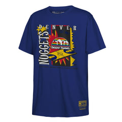 Denver Nuggets Youth Retro '90s Poster T-Shirt Royal - NBA