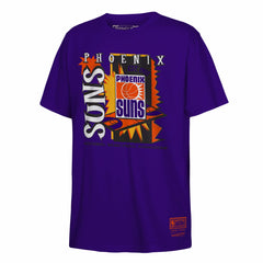 Phoenix Suns Youth Retro '90s Poster T-Shirt Purple - NBA