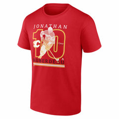Jonathan Huberdeau Calgary Flames Player Show T-Shirt - Red - NHL