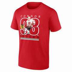 Connor Bedard Chicago Blackhawks Player Show T-Shirt - Red - NHL