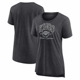 Los Angeles Kings Women's Reign Supreme Tri-Blend T-Shirt - Gray - NHL