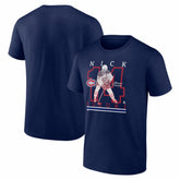 Nick Suzuki Montreal Canadiens Player Show T-Shirt - Navy - NHL