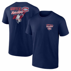 Montreal Canadiens Net Slap T-Shirt - Navy - NHL