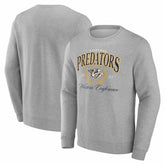Nashville Predators Reign Supreme Pullover Sweatshirt - Gray - NHL