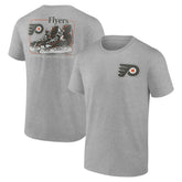 Philadelphia Flyers Glory Skates T-Shirt - Heather Gray - NHL