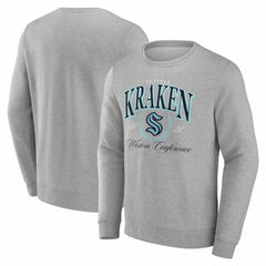 Seattle Kraken Reign Supreme Pullover Sweatshirt - Gray - NHL