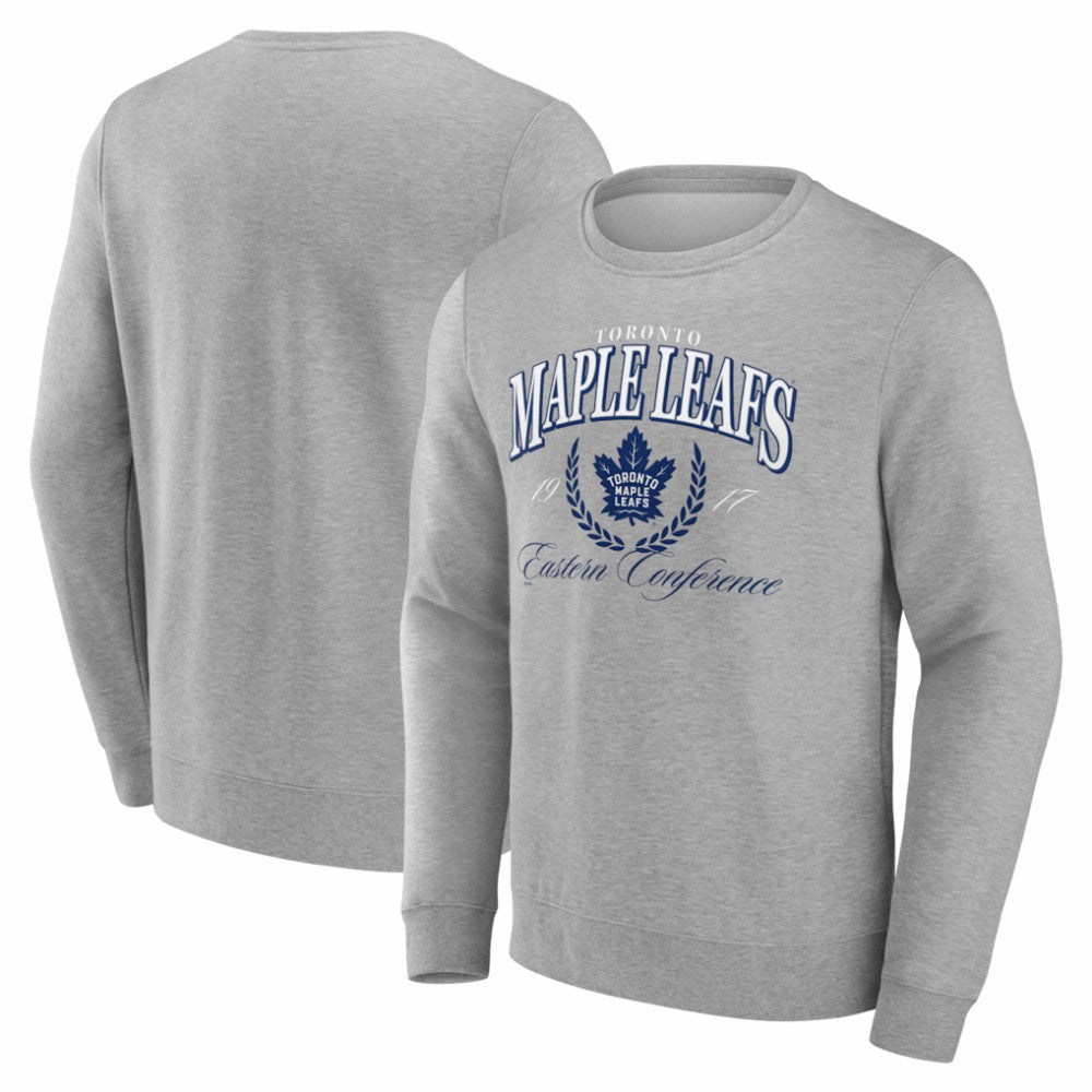 Toronto Maple Leafs Reign Supreme Pullover Sweatshirt - Gray - NHL