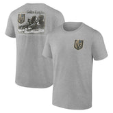 Vegas Golden Knights Glory Skates T-Shirt - Heather Gray - NHL