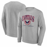 Washington Capitals Reign Supreme Pullover Sweatshirt - Gray - NHL