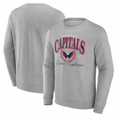 Washington Capitals Reign Supreme Pullover Sweatshirt - Gray - NHL