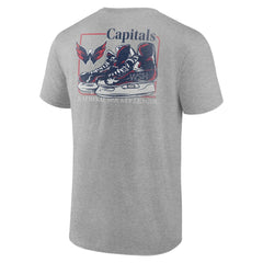Washington Capitals Glory Skates T-Shirt - Heather Gray - NHL